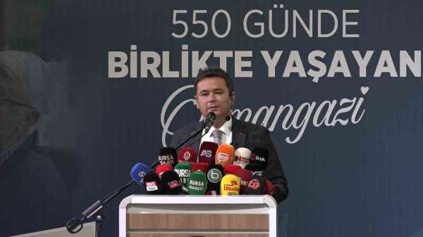 '550 günde birlikte yaşayan Osmangazi'