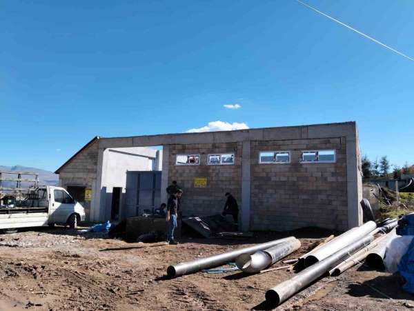 Çambaşı Yaylası İçme Suyu Arıtma Tesisi'nde çalışmalar sürüyor