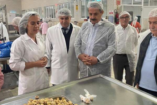 Faruk Çelik'ten Kardelen Kestane Şekeri'ne ziyaret