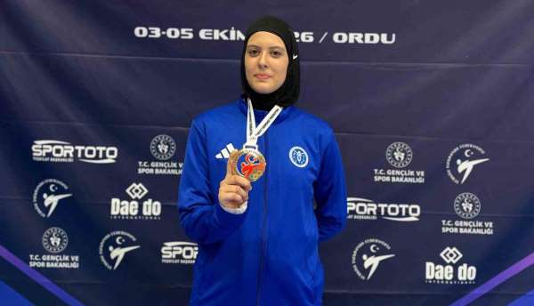 Aydın Büyükşehir Belediyespor sporcusu Köseoğlu, Türkiye şampiyonu oldu