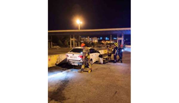 İskenderun'da trafik kazası: 1 yaralı