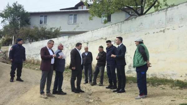 Sinop'ta köy yolları için kritik inceleme