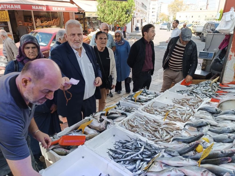 Samsun'da bollaşan hamsinin fiyatı ucuzladı