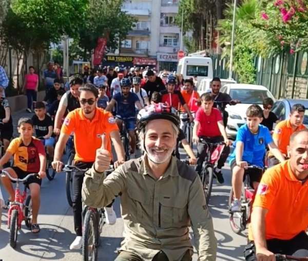 Bisikletseverler 1. Akdeniz Bisiklet Turu'nda buluştu