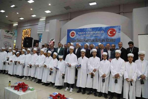 Samsun'da hafızlık icazet töreni