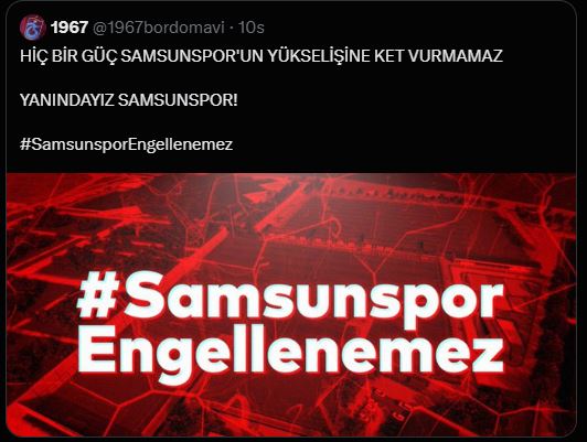 Samsunspor'a Anadolu desteği