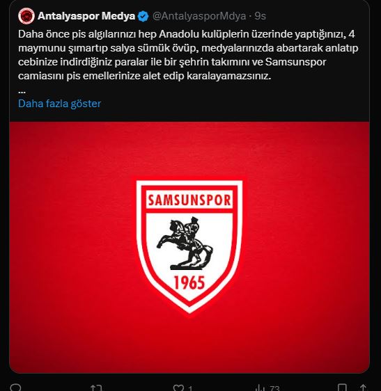 Samsunspor'a Anadolu desteği