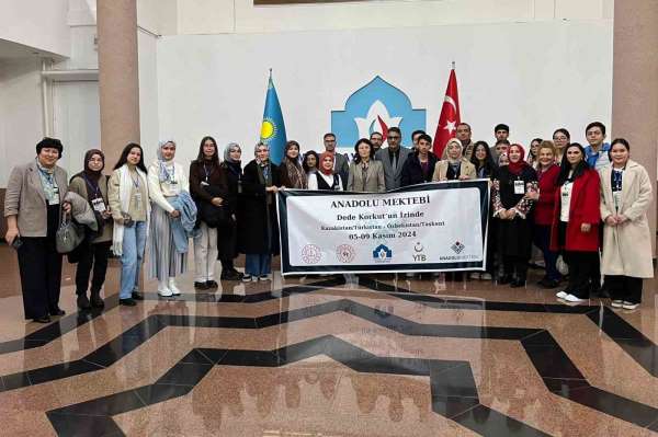 Çil, Bayburt'u Kazakistan'da temsil etti