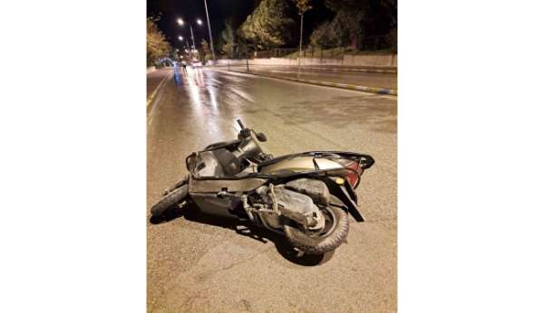 Gelibolu'da hayatını kaybeden motosikletinin kaza anı görüntüleri ortaya çıktı