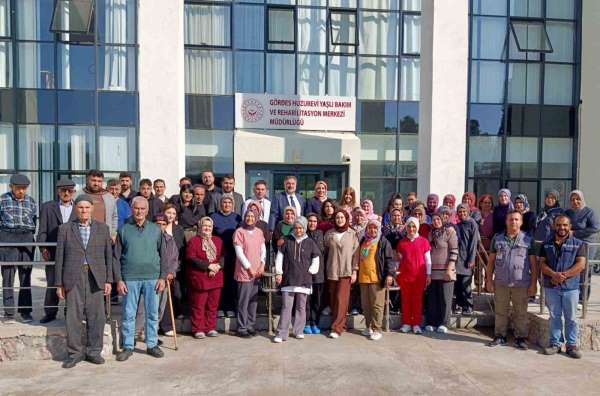Gördes Huzurevi'nde 'Engelsiz işgücü' buluşması