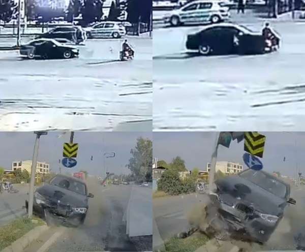 Kaza anları araç ve güvenlik kamerasına yansımıştı: 'Sürücü araç muayenesine yetişmek için hız yapmış'