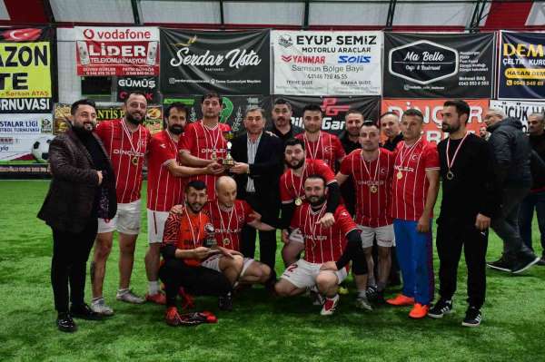 Terme'de futbol turnuvası şöleni