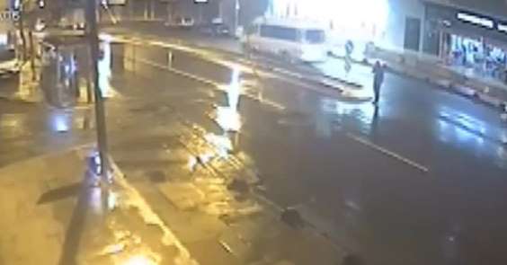 (Özel) Sultanbeyli'de feci kaza kamerada