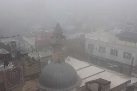 Kilis'te yoğun sis