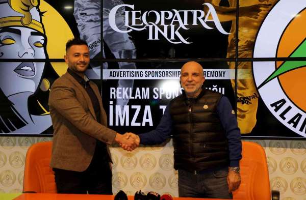 Alanyaspor, Cleopatra Ink ile sponsorluk anlaşması imzaladı - Antalya haber