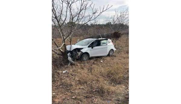 Fadıl Mahallesi muhtarı kaza yaptı