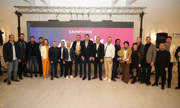 Denizli Şirketler Basketbol Ligi'nde ödül töreni yapıldı