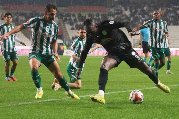 Trendyol Süper Lig: Konyaspor: 1 - Çaykur Rizespor: 1