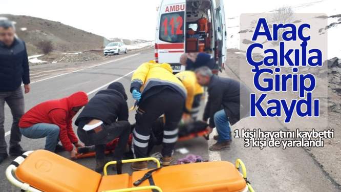 Kangal'da kaza 1 ölü 3 yaralı