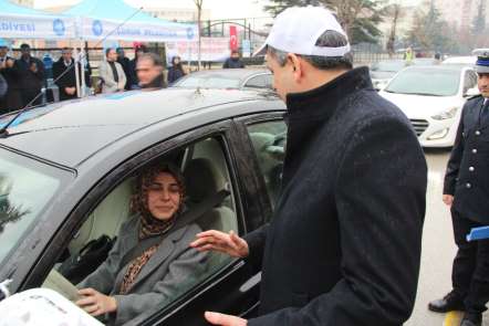 Çorum'da 'Öncelik hayatın, öncelik yayanın' eylemi