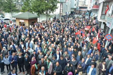 Cumhur İttifakı'ndan Ünye'de gövde gösterisi