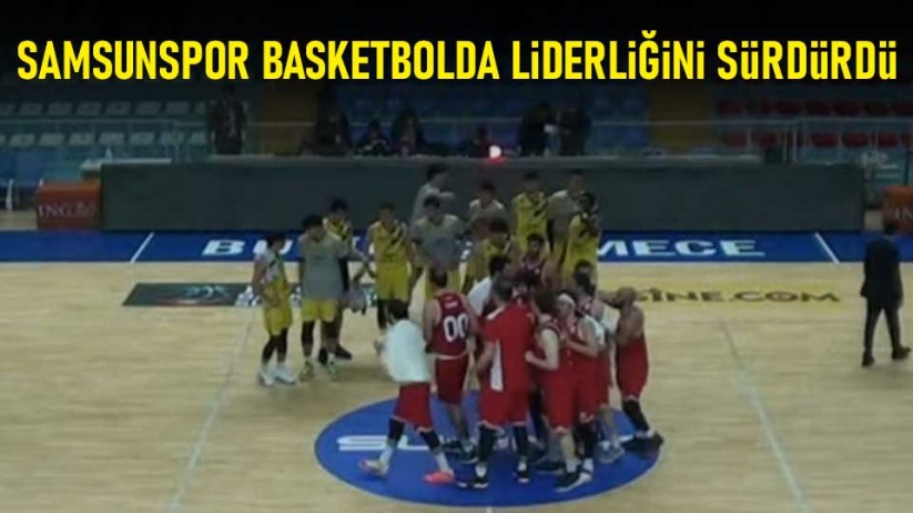 Samsunspor Basketbolda Liderliğini Sürdürdü