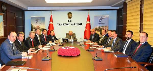 Trabzon Valiliği'nde turizm toplantısı