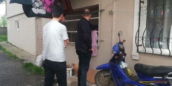 Bafra'da evden laptop hırsızlığı 