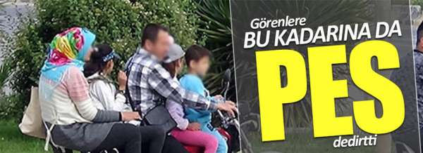 Bu kadarına da 'pes' dedirten görüntü