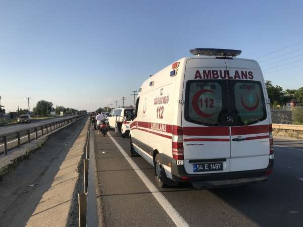 Sakarya'da zincirleme trafik kazası: 3 yaralı 
