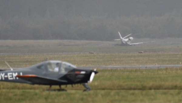 ABD'li şarkıcı Pink'in özel jeti yandı