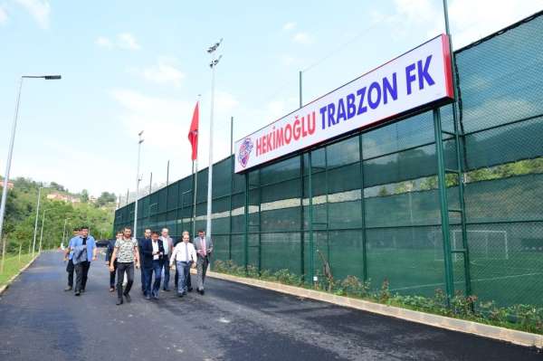 Vali İsmail Ustaoğlu, Hekimoğlu Trabzon FK'yı ziyaret etti 