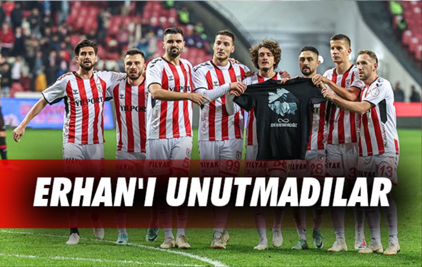 Samsunspor Erhan'ı Unutmadı 