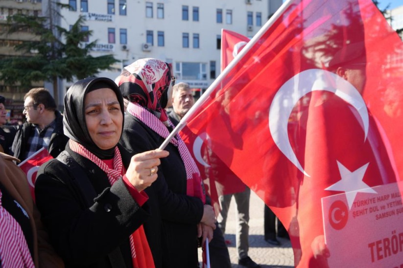 Samsun'da konuşan şehit eşi: 'Şehit aileleri ve gazilerin en büyük arzusu terörün bitmesidir'