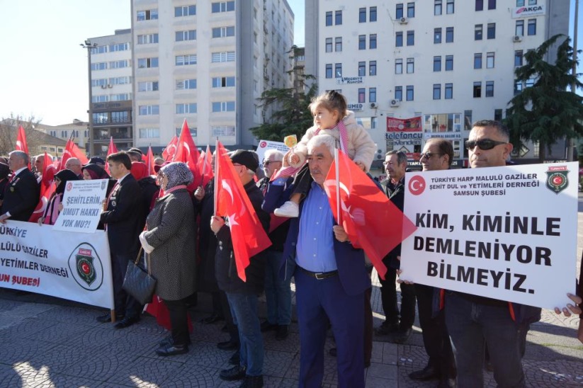 Samsun'da konuşan şehit eşi: 'Şehit aileleri ve gazilerin en büyük arzusu terörün bitmesidir'