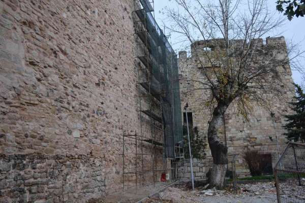 Sinop'un Tarihi Kale Surları restorasyonu devam ediyor