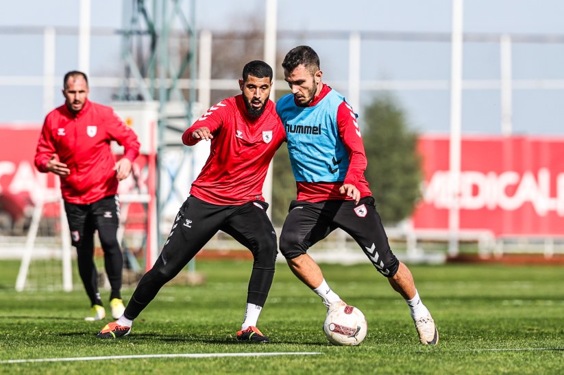 Samsunspor, Antalyaspor hazırlıklarını sürdürüyor