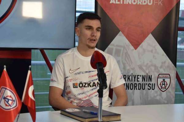 Altınordu, 18 yaşındaki Selahattin Çankırlı'yı kadrosuna kattı
