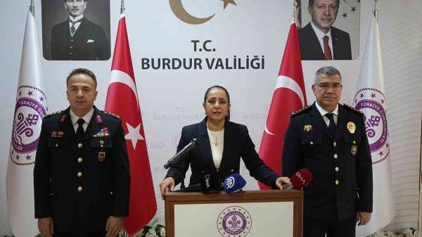 Burdur'da Ocak ayında 213 asayiş olayı, 3 terör operasyonu ve 9 tutuklama gerçekleşti