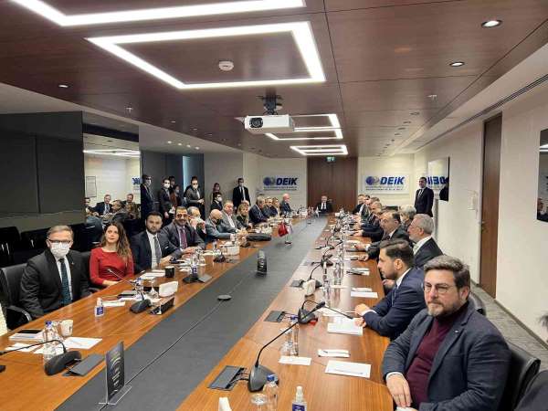 Hazine ve Maliye Bakanı Nureddin Nebati'nin iş dünyası ile olan toplantıları devam ediyor
