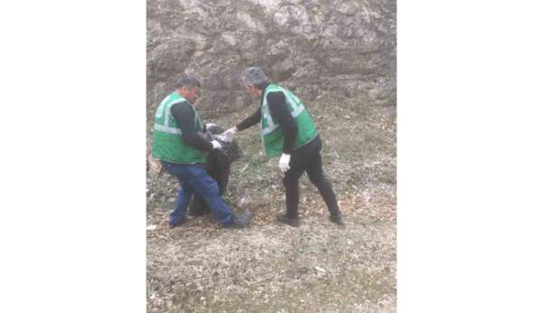 Tokat'ın Almus ilçesi, çevre temizliği için harekete geçti