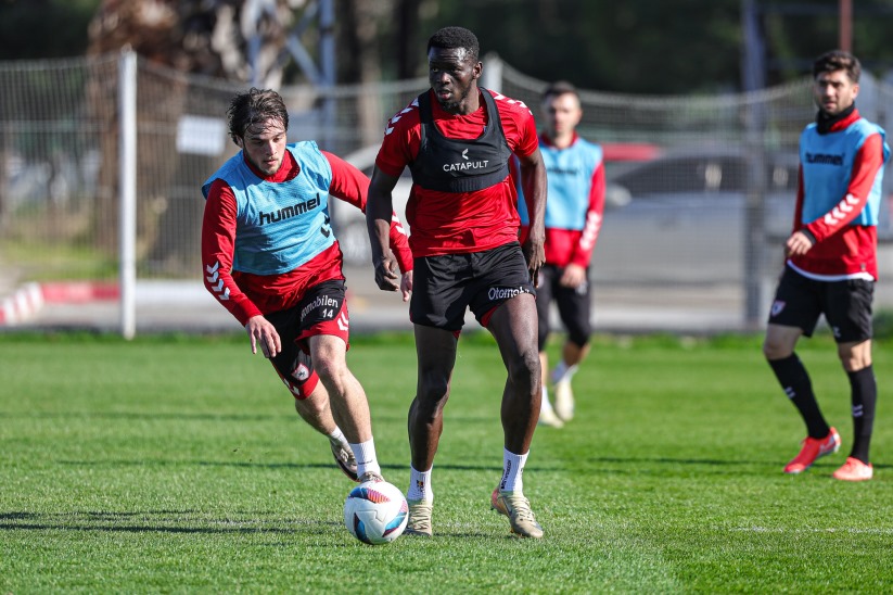 Samsunspor, Adana Demirspor hazırlıklarını sürdürdü