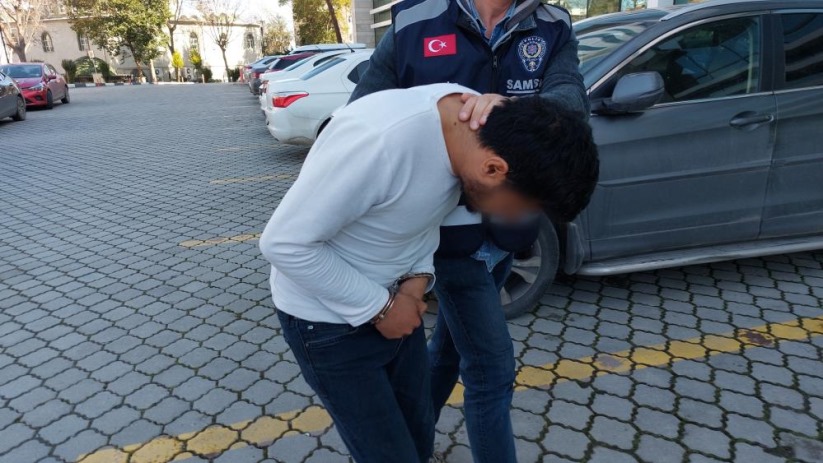 Samsun'da sokakta taciz ettiği kadını, kendisine tepki gösterince darp ederek hastanelik etti