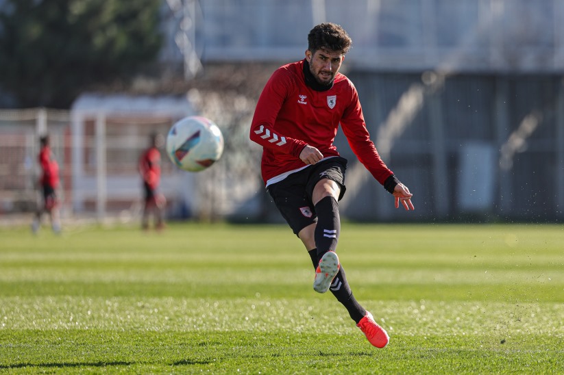 Samsunspor, Adana Demirspor hazırlıklarını sürdürdü