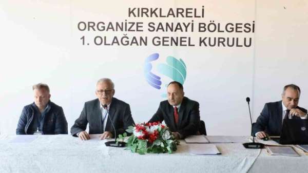 Kırklareli'nde OSB genel kurulu yapıldı
