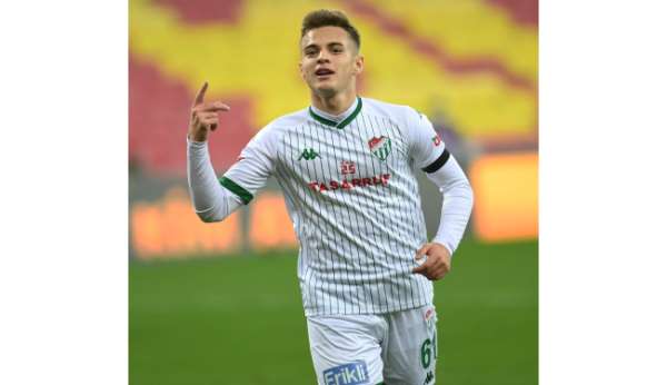 Bursaspor'un en golcü ismi Batuhan Kör oldu