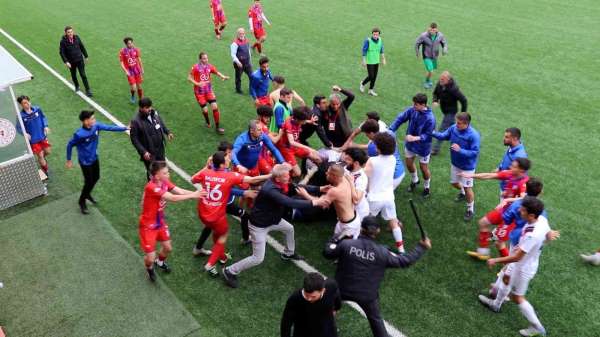 Amatör maç boks ringine döndü - Zonguldak haber