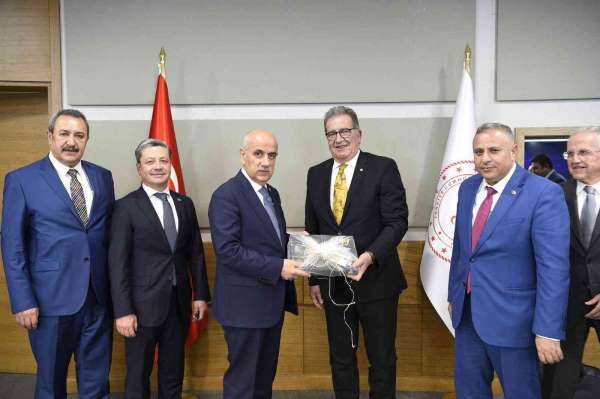 Söke Borsa Başkanı Nejat Sağel ve UPK Başkanı Balçık'tan Tarım Bakanı Kirişçi'ye Ziyaret - Aydın haber