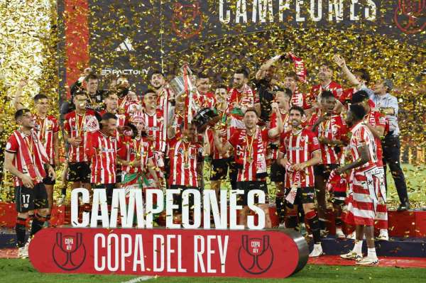 İspanya Kral Kupası'nda şampiyon Athletic Bilbao