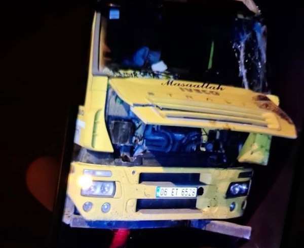 Osmaniye'de tünelde trafik kazası: 1 yaralı